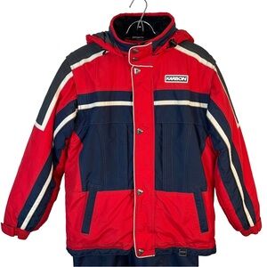Karbon ski jacket and pants - Size 16 Red and Blue.